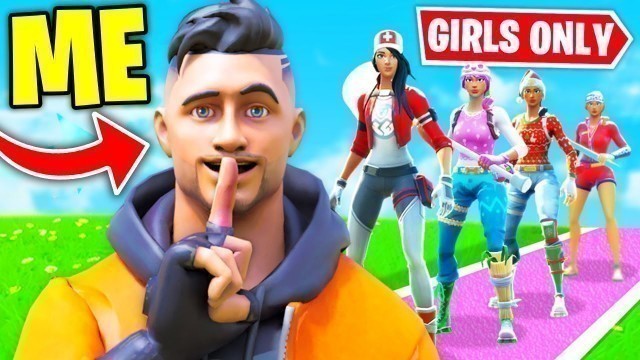 'I Snuck into a GIRLS ONLY Fashion Show in Fortnite..'