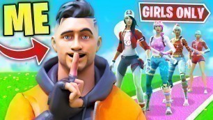 'I Snuck into a GIRLS ONLY Fashion Show in Fortnite..'