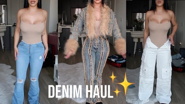 '2022 DENIM HAUL FT FASHION NOVA'