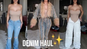 '2022 DENIM HAUL FT FASHION NOVA'