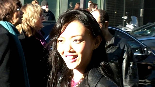 'Rila FUKUSHIMA à Paris 2014 KENZO show Fashion Week le dimanche 2 mars 2014'