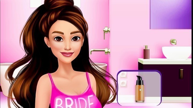 'Wedding Ceremony Dresses | Barbie Doll Make-up Tips | Kids Little Girls Fashion Show Cartoon'