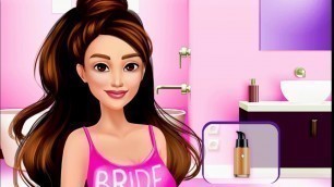 'Wedding Ceremony Dresses | Barbie Doll Make-up Tips | Kids Little Girls Fashion Show Cartoon'