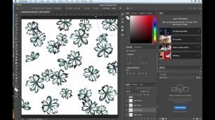 'Create a Pattern Repeat in Photoshop (Adobe Textile Designer)'