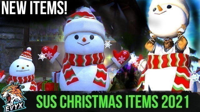 'New Christmas Items Added to FFXIV! - SUS MOUNTS!'