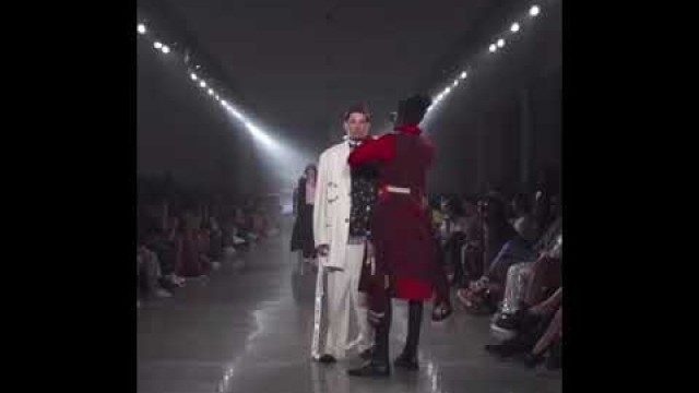 'Young Thug Fixes Runway Model’s Clothes During Fashion Show'