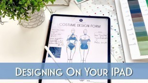 'Designing A Dance Costume With Adobe Sketch: A Full iPad Tutorial'