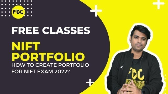 'Nift Portfolio Design | Portfolio For Nift NID Exam - How To Create Portfolio for NIFT Exam Nid Exam'