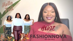 'TRY-ON-HAUL @Fashion Nova | Hello #fall2022 #newvideo #plussizefashion'