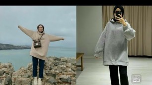 'HIJABI GIRLS BEAUTIFUL HODDIE FASHION STYLE 2022'