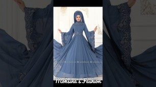 'Hijab Dresses Design - Hijabi Dress Design -  #shorts'