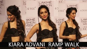 'Kiara Advani H*t Look  At Lakme Fashion Week 2018 Day 05 | #LFW2018 Day 05'