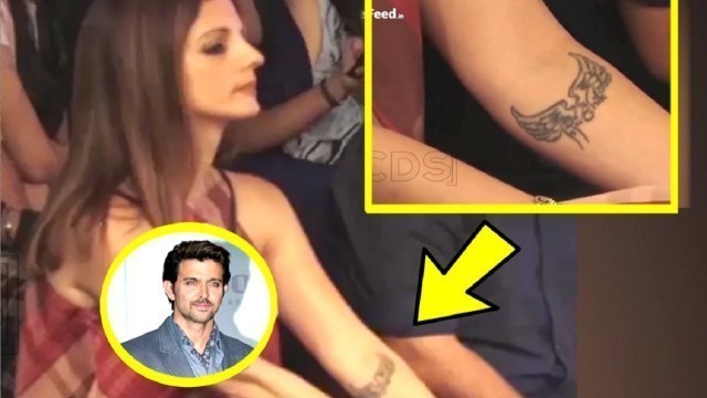 'Sussanne Khan Flaunts Her Tattoo Name \"HRITHIK \" At Lakme Fashion Week 2018'