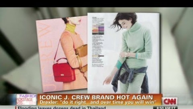 'American Morning - Iconic J. Crew brand hot again'