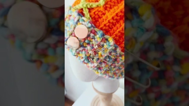 '#crochet #smallbusiness #cute #fashion #yarn#Multicolors #Beanie #CrochetBeanie #CrochetBusiness￼'