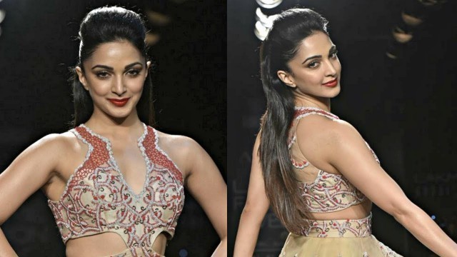 'Kiara Advani Ramp Walk At Lakme Fashion Week 2018'