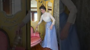 'Getting Dressed: 1903 #edwardian #shorts #costume #grwm #fashion #historicalfashion'