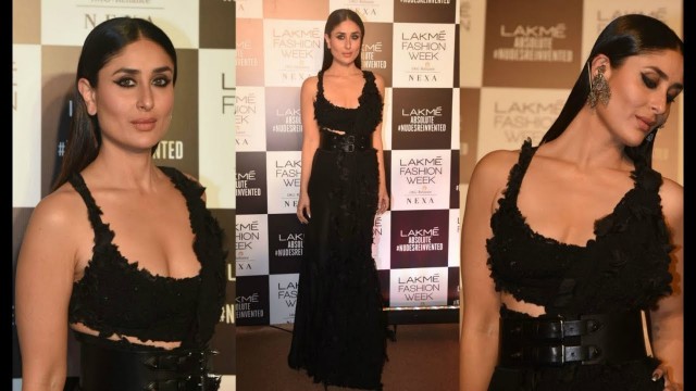 'Kareena Kapoor Look Gorgeous At Lakme Fashion Week 2018 Finale'