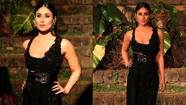 'UNCUT- Kareena Kapoor Walks the Ramp at Lakme Fashion Week 2018 for Anamika Khanna | SpotboyE'