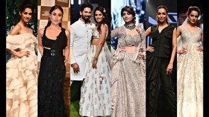 'Lakme Fashion Week 2018 - Kareena Kapoor, Shahid Kapoor, Kangana Ranaut, Shilpa Shetty, Disha Patani'