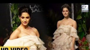 'Disha Patani Turns Heads At Lakme Fashion Week 2018 Day 4 | LehrenTV'