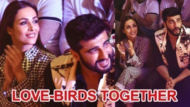 'Arjun Kapoor SPOTTED With Girlfriend Malaika Arora At Lakme Fashion Week 2018'