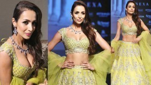 'Malaika Arora Khan Ramp Walk At Lakme Fashion Week 2018'