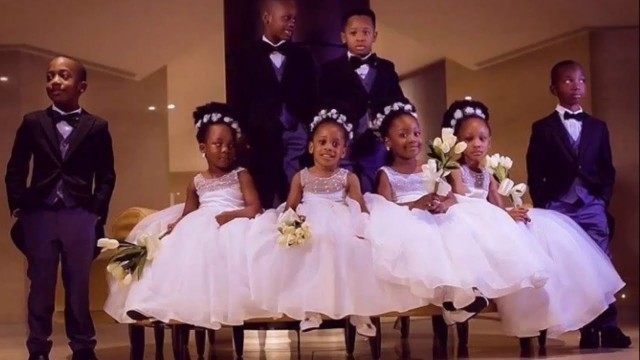 'Beautiful and cute flower boys & girls  | flower girls styles  | African Fashion Styles'