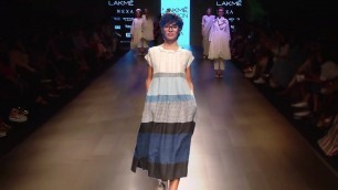 'Tillotama Shome Walks For Maku | Spring/Summer 2018 | Sustainable Fashion | Lakme Fashion Week'