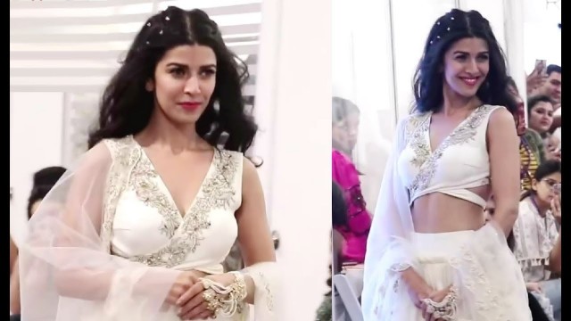 'Nimrat Kaur Ramp Walk At Lakme Fashion Week 2018'