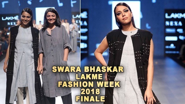 'Swara Bhaskar Ramp Walk 2018 | Lakme Fashion Week 2018 | LFW Ramp Walk 2018'