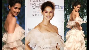 'Disha Patani Ramp Walk At Lakme Fashion Week 2018'