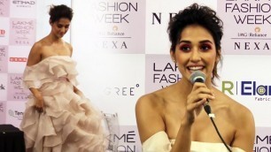 'Disha Patani FULL INTERVIEW At Lakme Fashion Week 2018 | LFW 2018'