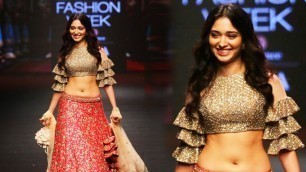 'Tamannaah Bhatia SHOW STOPPER At Lakme Fashion Week 2018 | LFW 2018'