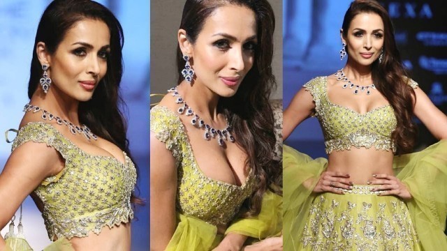 'Malaika Arora Khan Ramp Walk At Lakme Fashion Week 2018 Day 5'