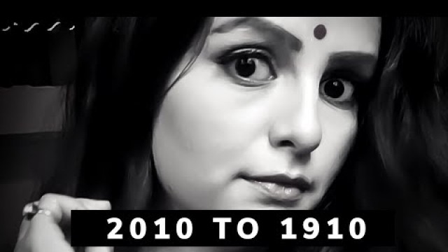 '2010 to 1910 fashion and hair trends by Dharaa Soni'