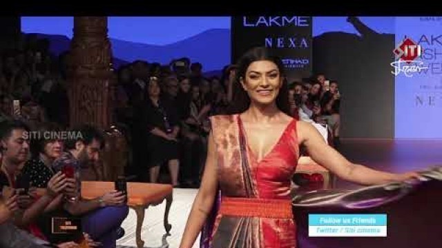 'Lakme Fashion Week 2018 | Press conference | Sushmita Sen'