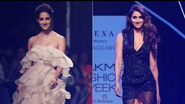 'Lakme Fashion Week 2018: Disha Patani\'s Mushy White Summer Look Or Black Winter Magic?'