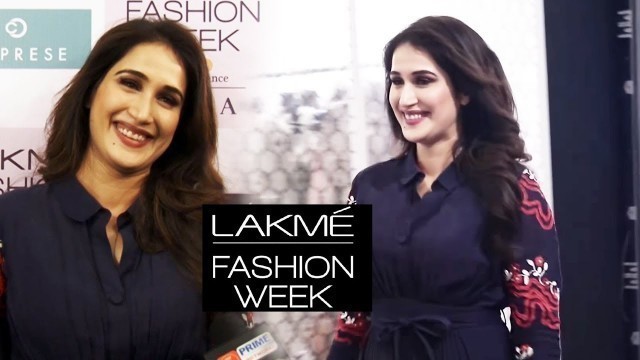 'Zaheer Khan\'s Wife Sagarika Ghatge At Lakme Fashion Week 2018 | LFW 2018'