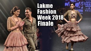 'Gorgeous Diana Penty Sizzles On Ramp | Lakme Fashion Week 2018 Finale | LFW 2018'