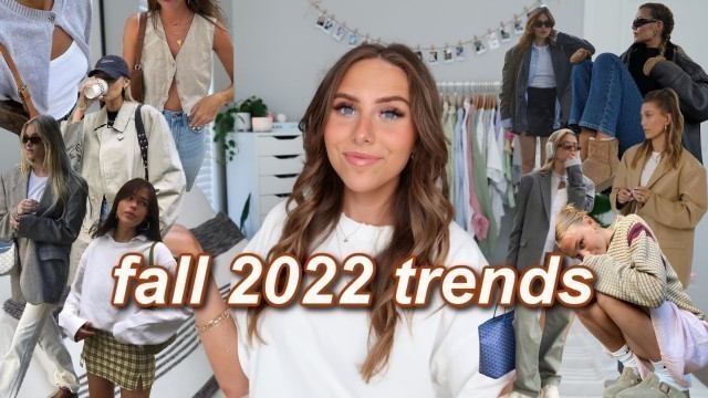 'FALL FASHION TRENDS 2022! | pinterest inspired, casual, cute, & wearable! (clothing essentials)'