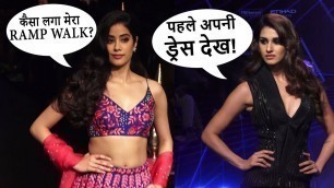 'Lakme Fashion Week 2018 : Janhvi Kapoor, Shahid Kapoor, Huma Qureshi,  Karishma Kapoor का RAMP WALK'