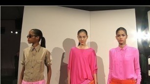 'J.Crew Embraces Color For Spring 2012 Presentation'