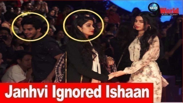 'Janhvi Kapoor FULLY Ignored Ishaan Khattar At Lakme Fashion Week 2018, Here’s The Proof'