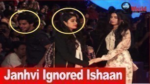 'Janhvi Kapoor FULLY Ignored Ishaan Khattar At Lakme Fashion Week 2018, Here’s The Proof'