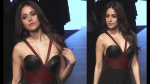 'Nushrat Bharucha At Lakme Fashion Week 2018'