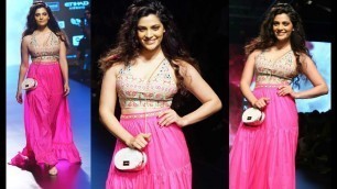 'Saiyami Kher At Lakme Fashion Week 2018'