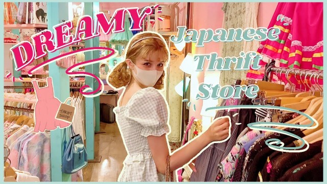 'My FAVOURITE Thrift Store In Tokyo // Dreamy & Cute Fashion ✨'