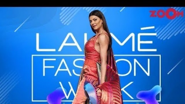 'Sushmita Enthralled The Audience In Kanchipuram Outfit At Lakme Fashion Week, 2018 | Bollywood News'