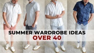 'Men\'s Summer Wardrobe Ideas From Express | Over 40'